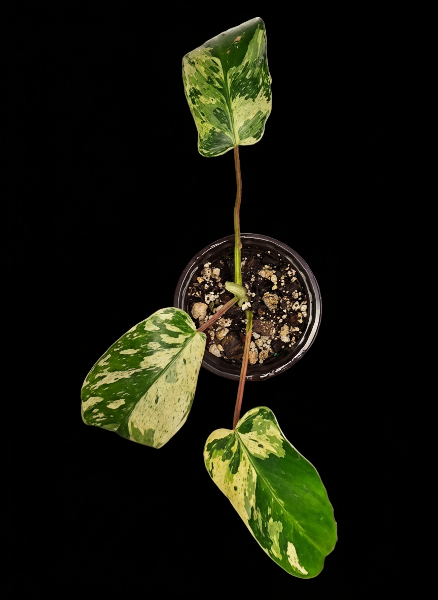 Variegated Philodendron Emerald Queen #2