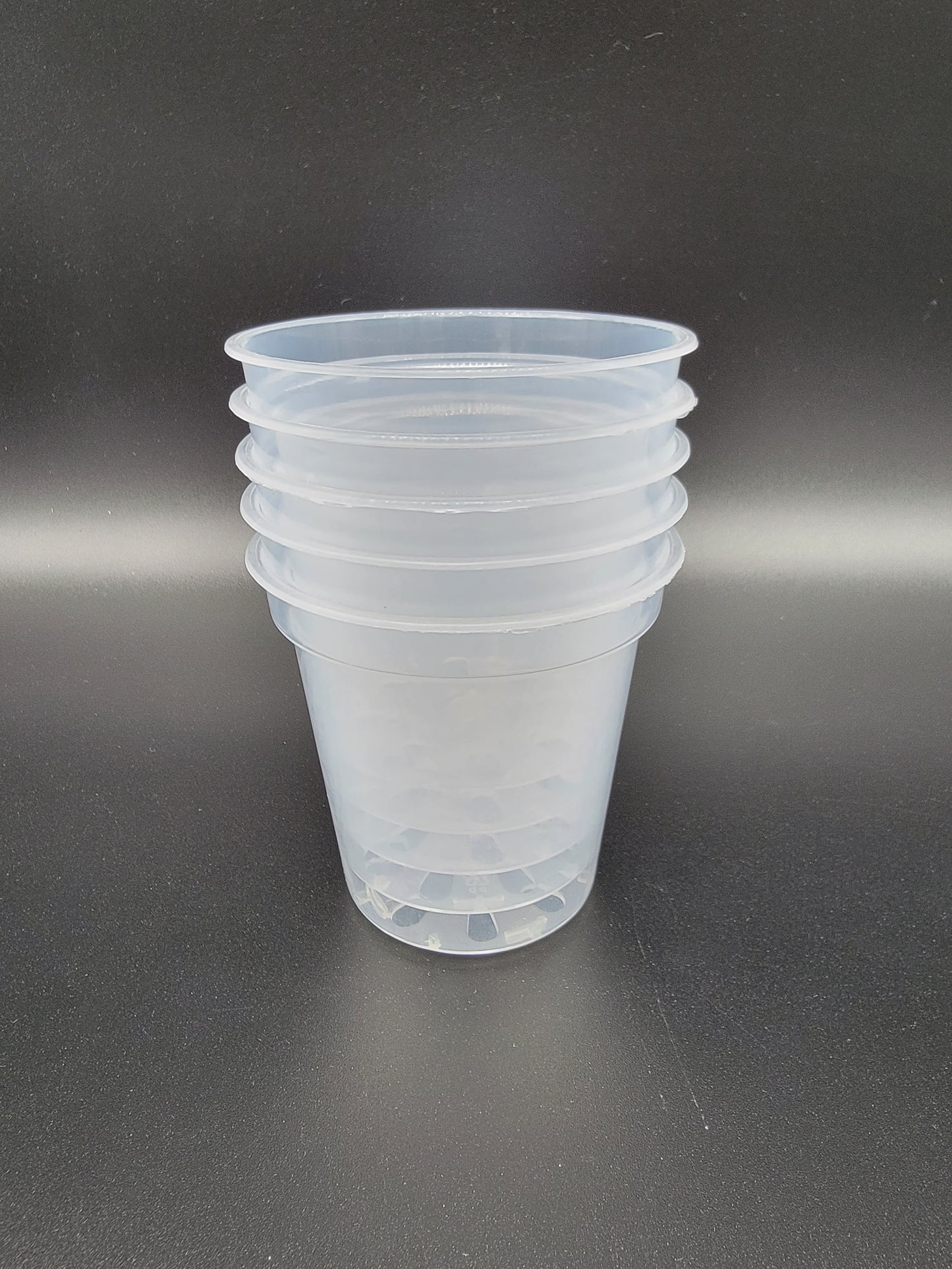 Transparent Pot Various sizes - Sturdy and Reusable