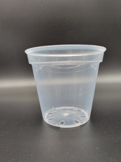 Transparent Pot Various sizes - Sturdy and Reusable