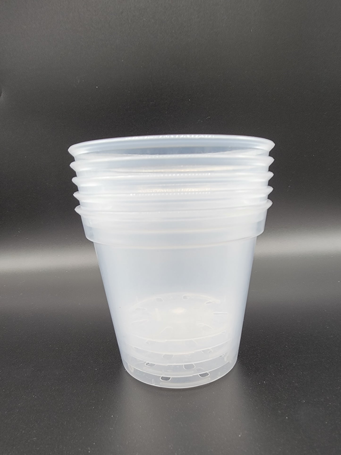 Transparent Pot Various sizes - Sturdy and Reusable