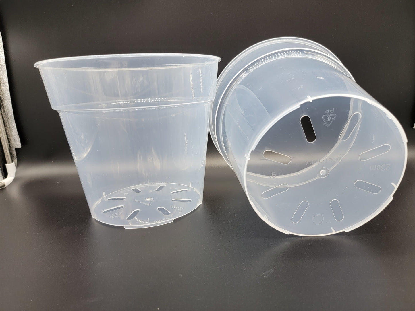 Transparent Pot Various sizes - Sturdy and Reusable