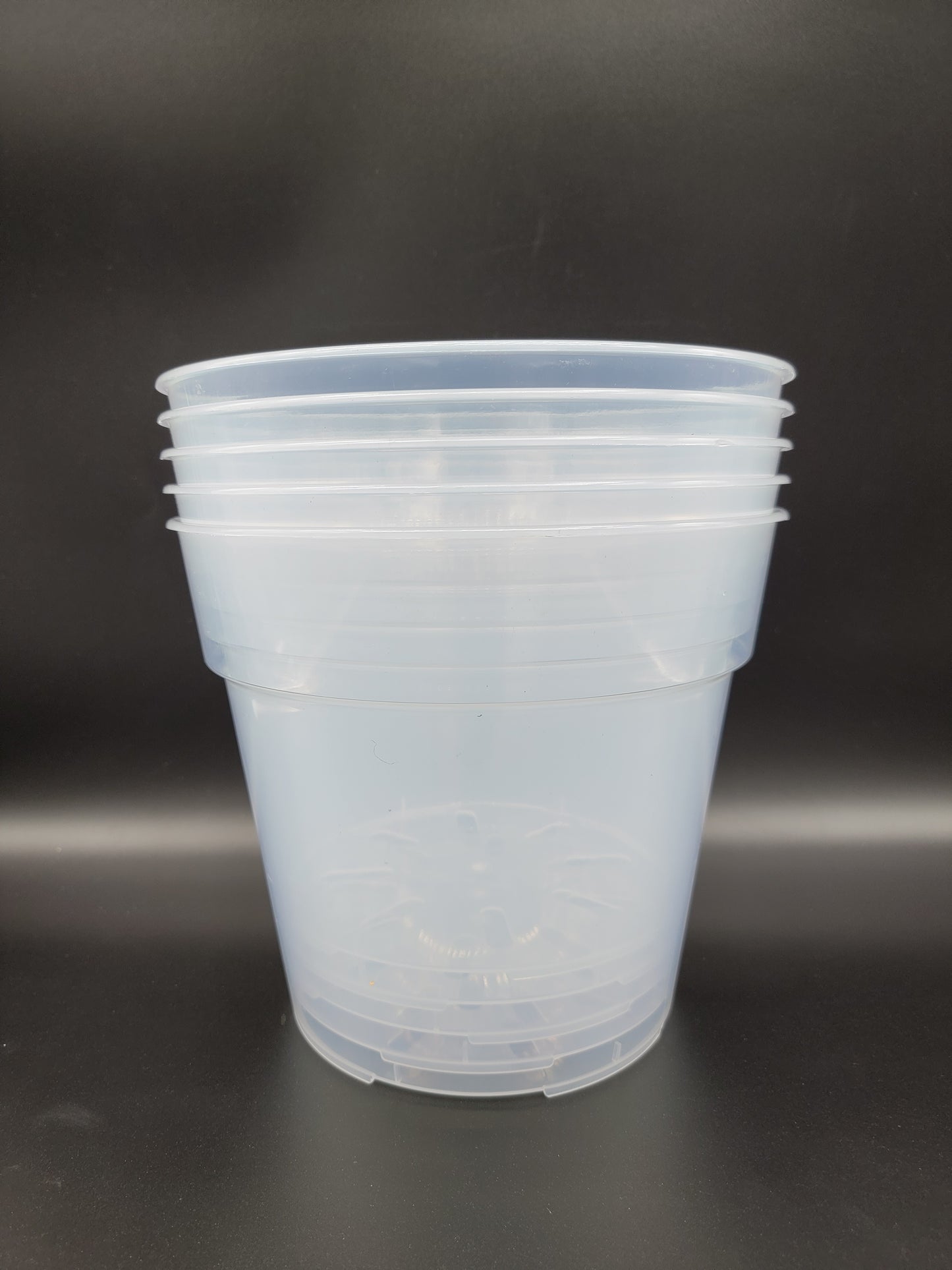 Transparent Pot Various sizes - Sturdy and Reusable