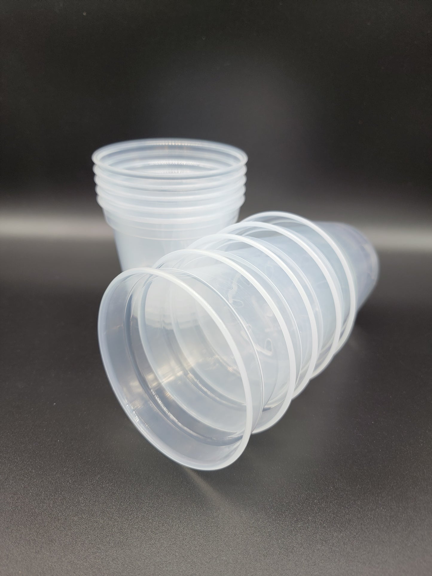 Transparent Pot Various sizes - Sturdy and Reusable