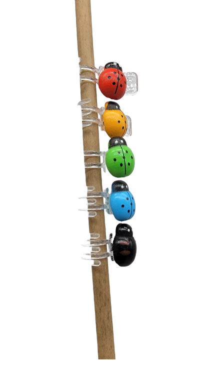 Lady Bug Plant Clips