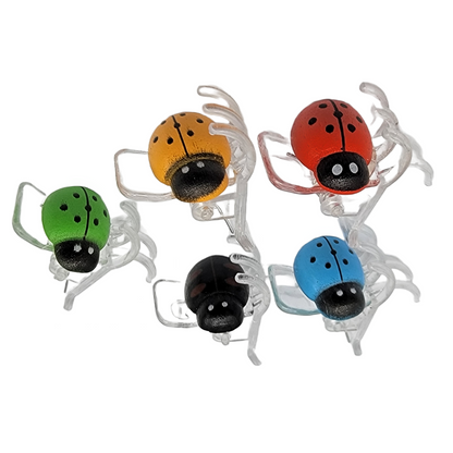 Lady Bug Plant Clips